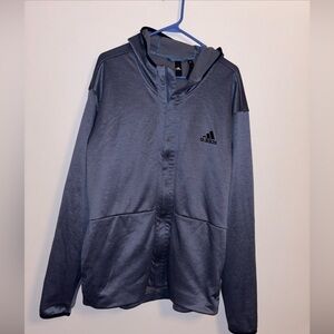 Adidas Men's Dark Gray Performance Jacket